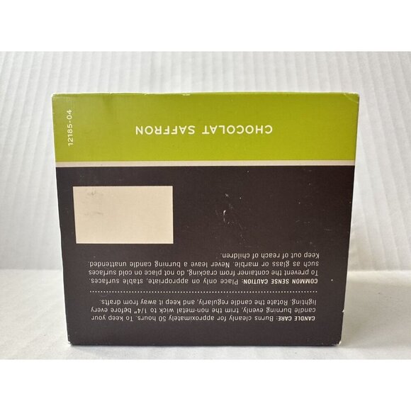 THYMES Au Chocolat Chocolate Aromatic Candle 6.5 Oz Chocolat Saffron - Picture 3 of 7